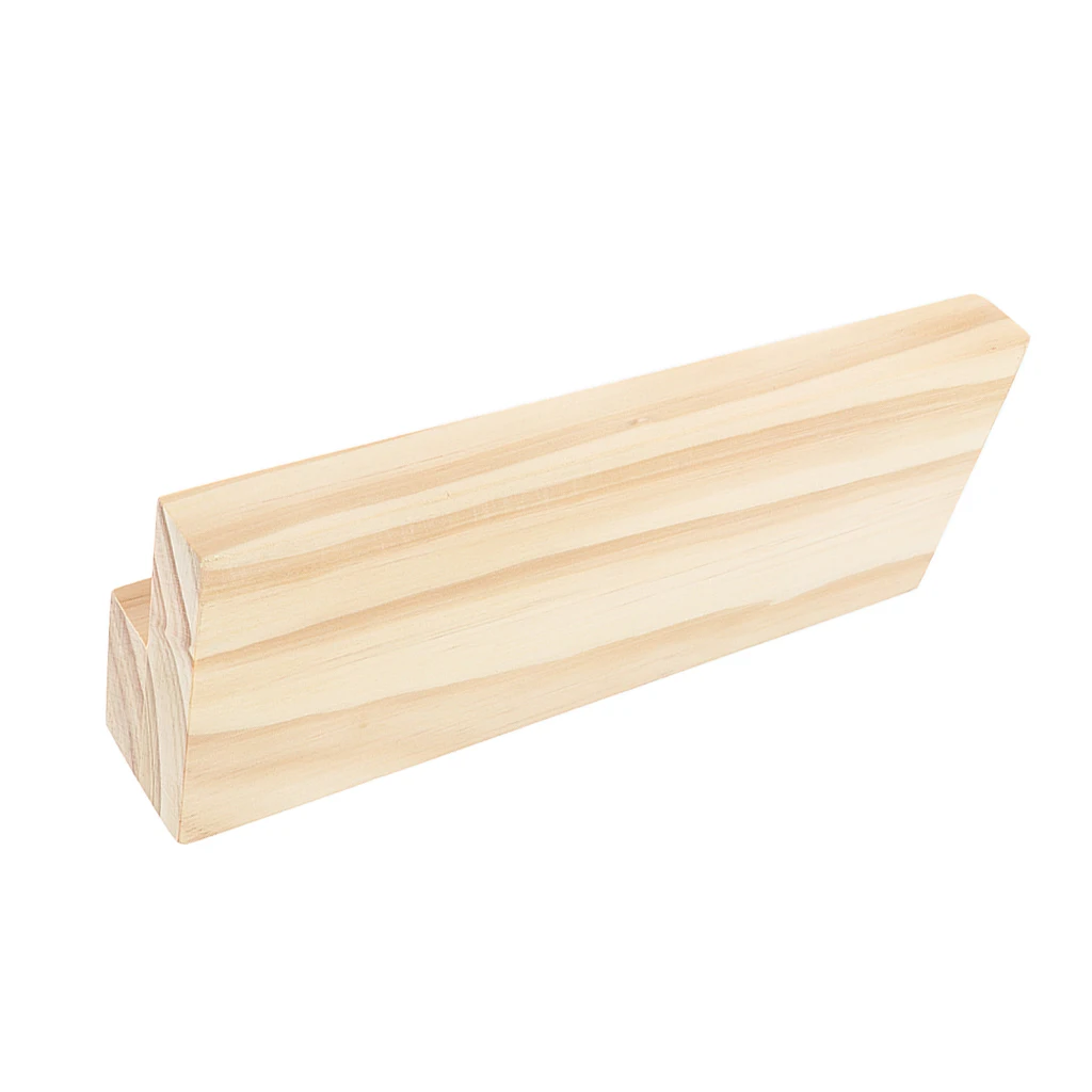 MagiDeal из натурального дерева эфирное масло дисплей стеллаж для хранения стенд