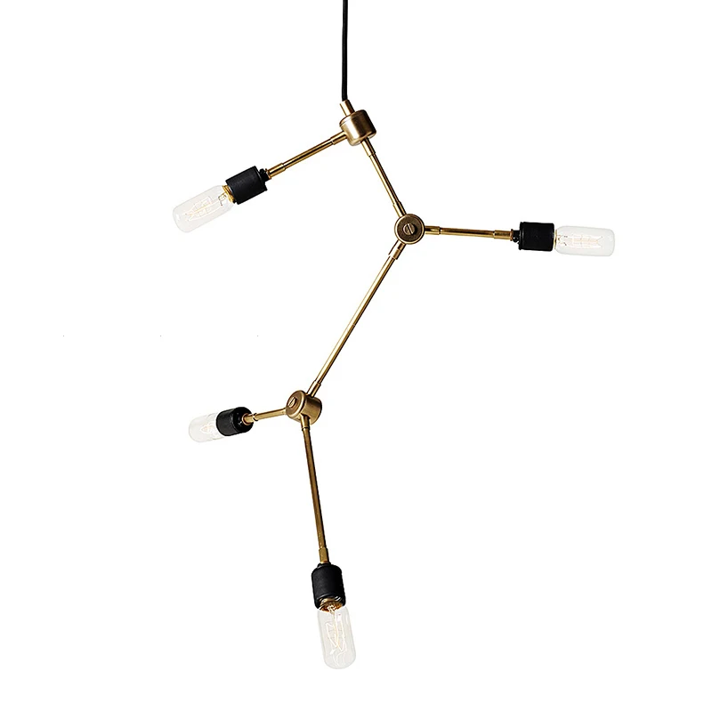 

led Nordic personality style living room restaurant cafe designer decorative chandelier bedroom clothing store creative lamps