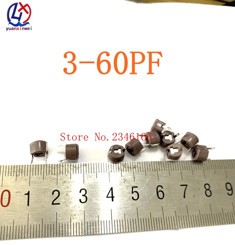3 60pF \ M5 60PF 5 мм 10PF 1 20pF 60p новый 10 шт./лот|Интегральные схемы| |