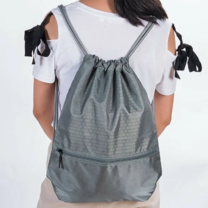 

Рюкзак Cinch Sack, рюкзак на шнурке, сумка для спортзала, сумка-тоут, школьный, спортивный, дорожный рюкзак
