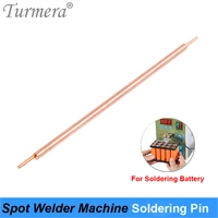 turmera spot welding needles pin 80mm 100mm point diameter 1 5mm alumina copper welding rod for battery spot welder machine use