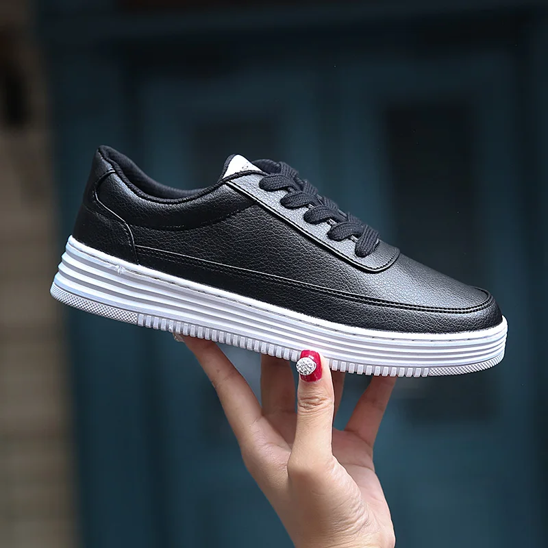 Кроссовки мужские с круглым носком Вулканизированная подошва Повседневная