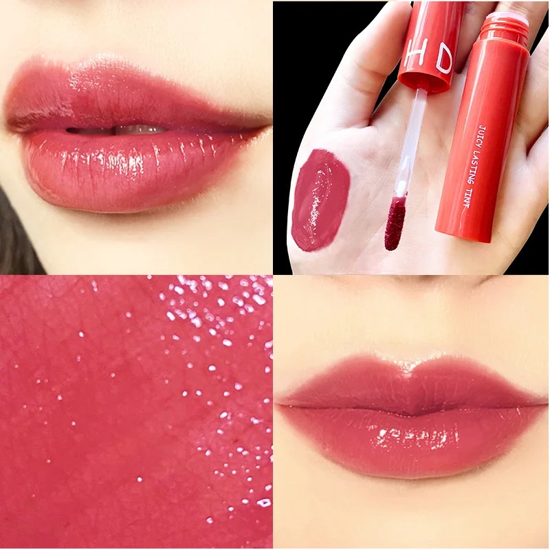 

Fruit Juice Liquid Lipstick Matte Lip Gloss Cosmetic Sexy Lip Glaze Long Lasting Lip Tint Waterproof 6 Colors Korean Makeup