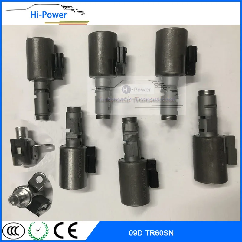 09D TR60SN Оригинал ПРОВЕРЕНО автоматический Электромагнит коробки передач для VW Audi