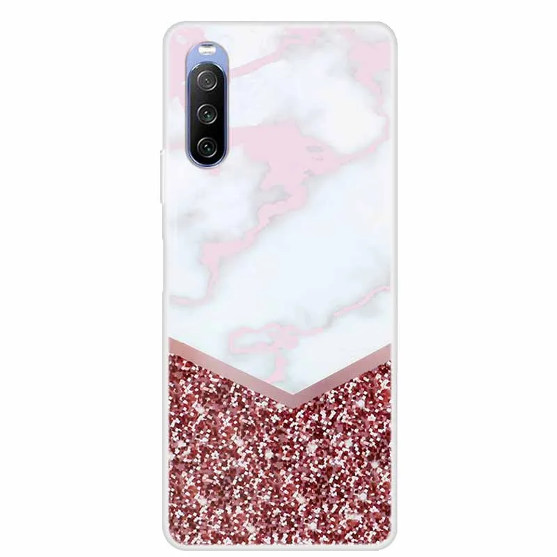 For Sony Xperia 10 III Case New Fashion Marble silicon Soft TPU Back Cover For Sony Xperia 5 III Phone Cases Xperia Ace II 1 III