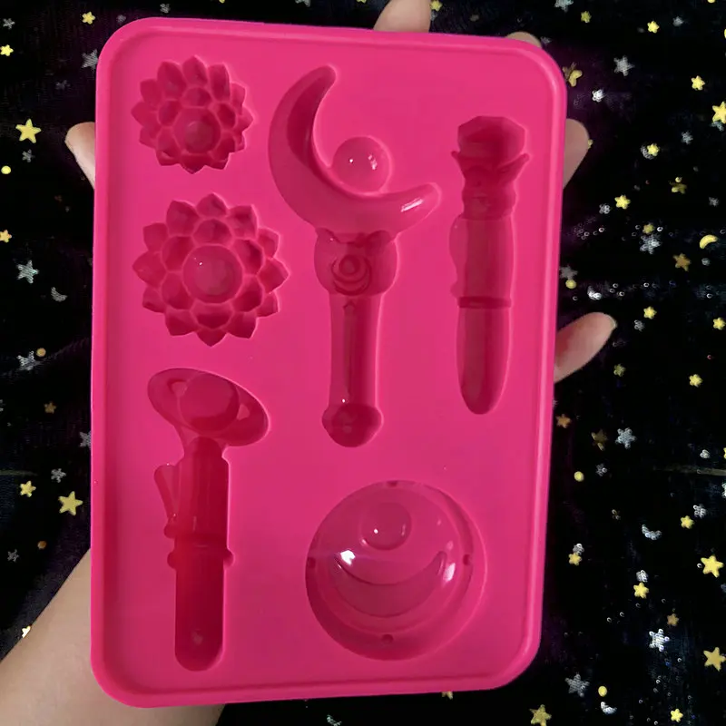 &quotСделай сам&quot Луна смолы Волшебная палочка силиконовые формы ювелирный