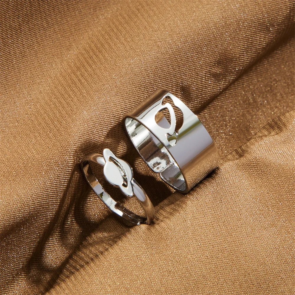 UMKA модного серебристого цвета планета космический корабль женский набор