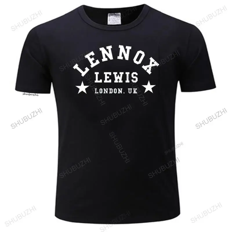 

Новое поступление, Повседневная футболка Lennox, Льюис, Лондон, легенда о боксе, тренировочная футболка для спортзала, Мужская брендовая футбо...