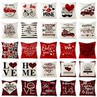 Новинка 2021 г., льняной чехол для подушек для влюбленных, креативный чехол в скандинавском стиле, Простой декоративный чехол для дивана, дивана, декоративные подушки