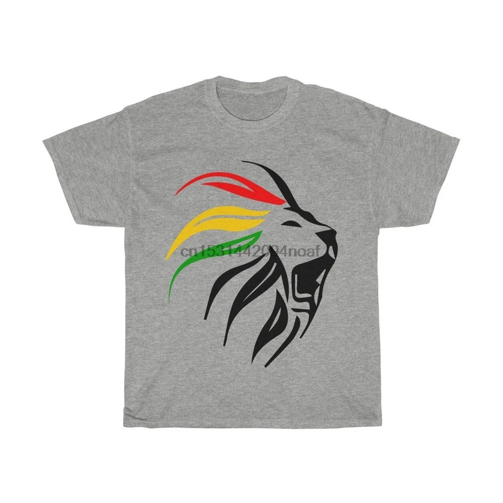 Футболка Rasta Lion Rastafari футболка с надписью Reggae Music для любителей тяжелая хлопковая