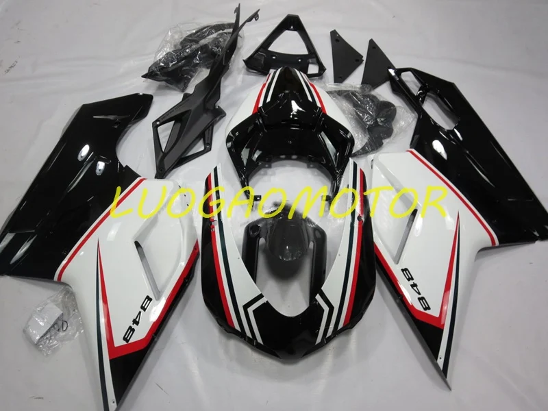 

Injection fairing kit custom fairings for Blue White TIM DUCATI 848 1098 1198 Bodywork 848S 1098s 1198s 2007-2008-2009-2011-2010