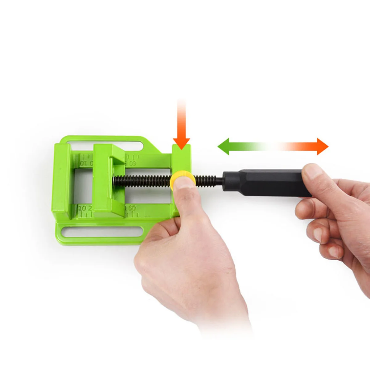 2 5 дюймов скамья плоский тиски Тонг Многофункциональный Алюминий дрель Пресс