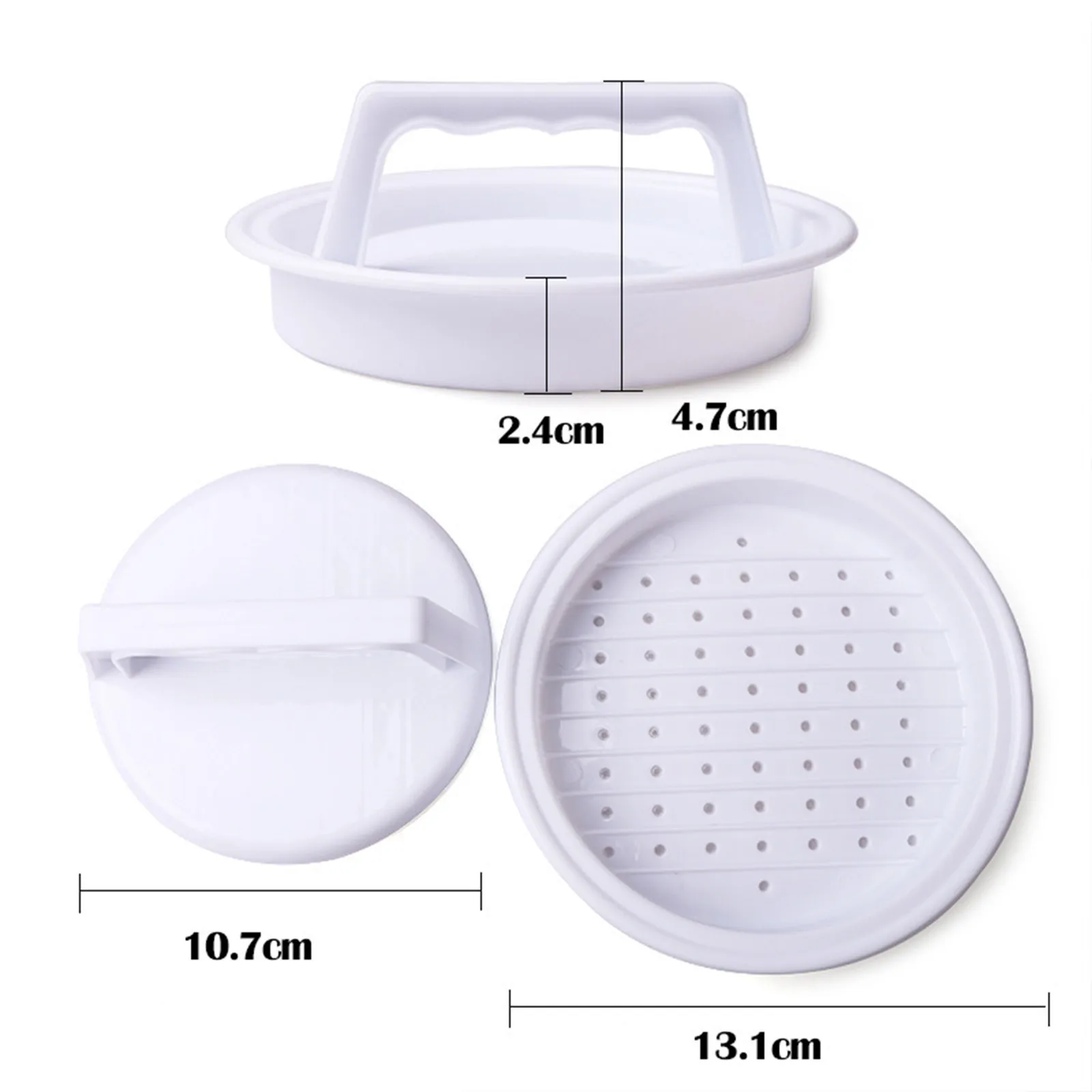 

Non-Stick Hamburger Press Mode Kit With Easy To Clean 1PC