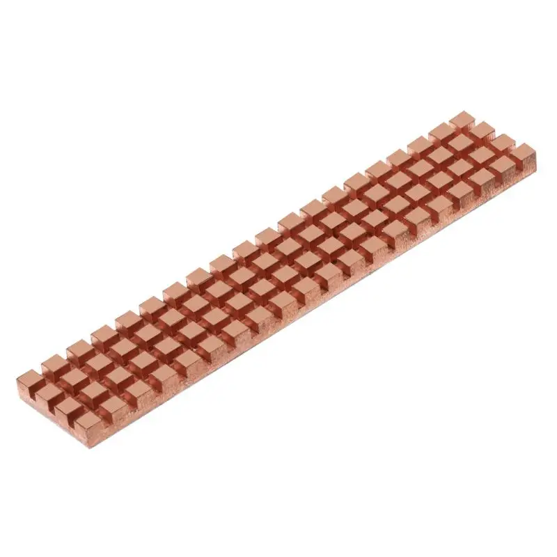 

97x18MM Pure Copper Thin Heatsink Thermal Pad for M.2 22110 PCI-E NVME SSD Laptop Radiator with Thermal Conductive