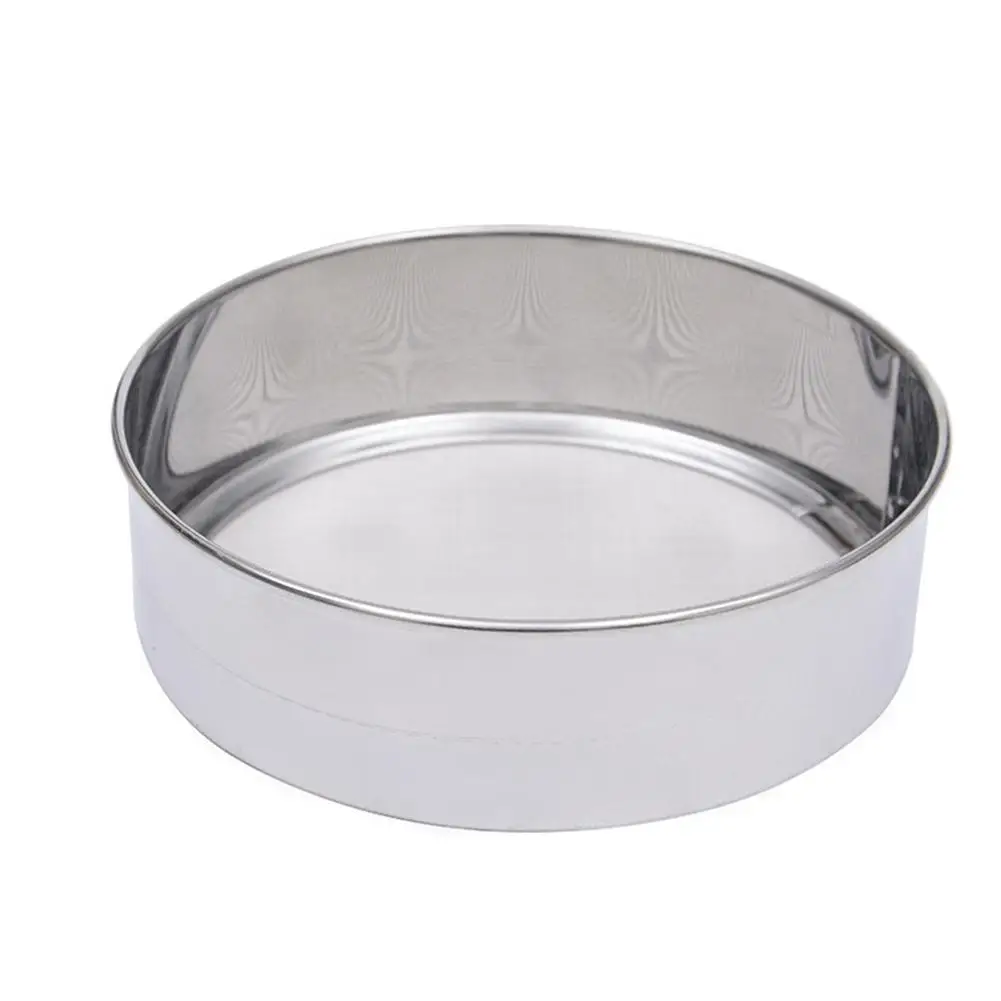 

Stainless Steel Mesh Flour Sifting Sifter Sieve Strainer Pastry Icing Sugar Sifters Bakeware Baking Kitchen Tool