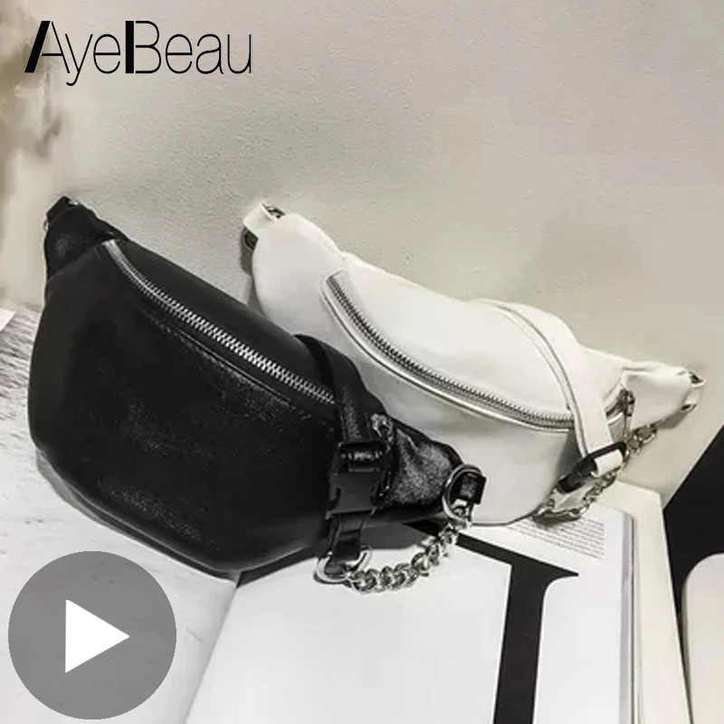 Забавная забавная поясная сумка для женщин черный кошелек в виде банана живота