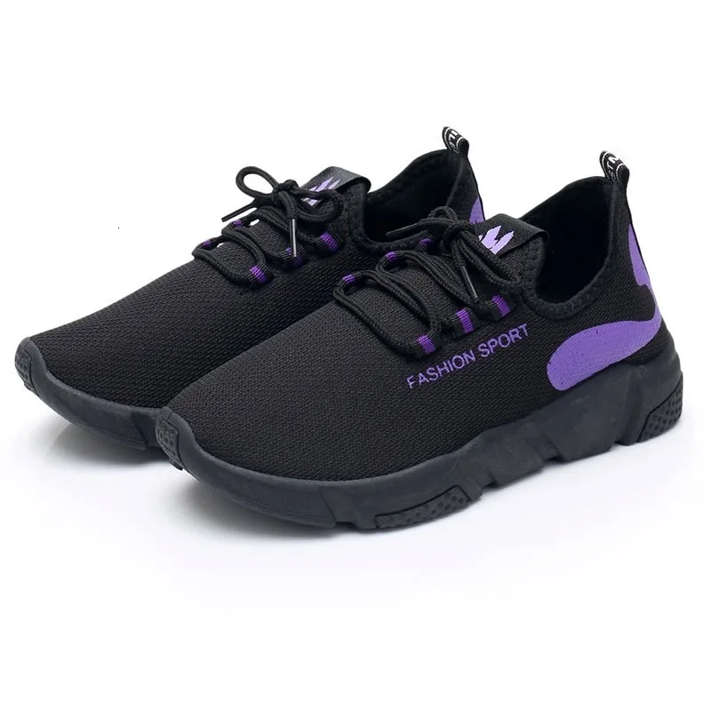 Новые осенние женские туфли лодочки вентилируемые Нескользящие кроссовки для