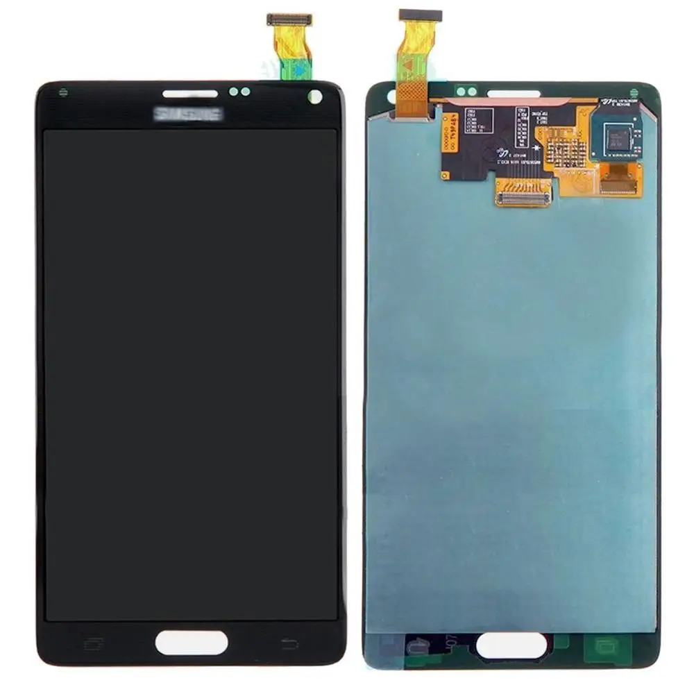 Оригинальный ЖК-дисплей 5 7 дюйма для SAMSUNG Galaxy Note 4 Note4 N910 N910A N910F сенсорный экран