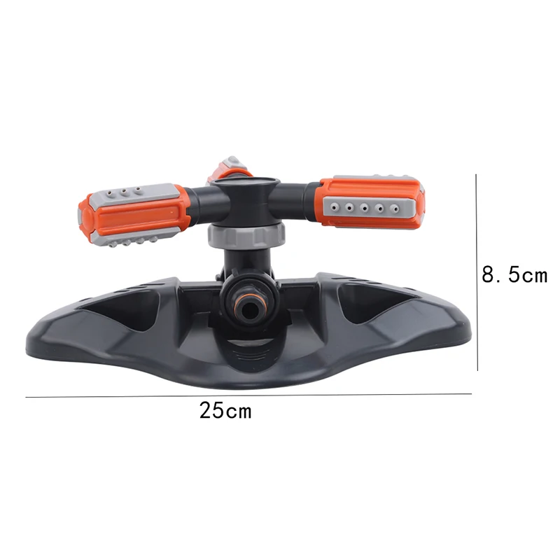 

New Garden Sprinklers Automatic Watering Grass Lawn 360 Degree Rotating Water Sprinkler 3 Arms Nozzles Garden Irrigation Tools