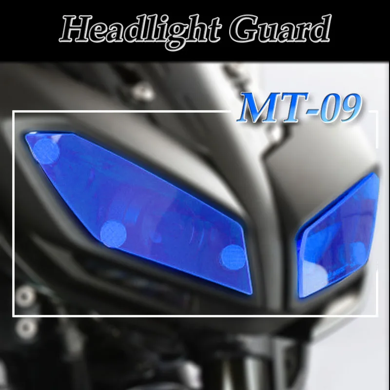 Защита для передней фары мотоцикла YAMAHA MT-09 MT09 FZ-09 FZ09 MT FZ 09 2017-2019 | Автомобили и