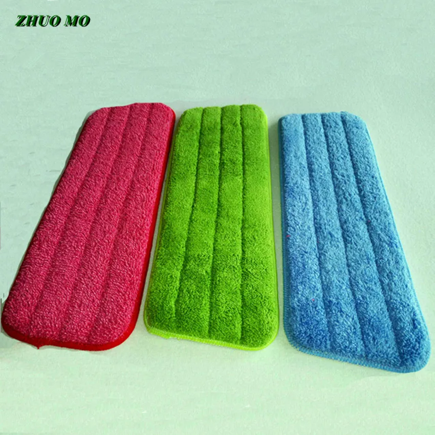 

10PCS/set Fiber Spray Mop Head Floor cleaning cloth Paste The Mop To Replace Cloth Household Cleaning Mop Accessories