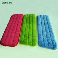 10pcsset fiber spray mop head floor cleaning cloth paste the mop to replace cloth household cleaning mop accessories