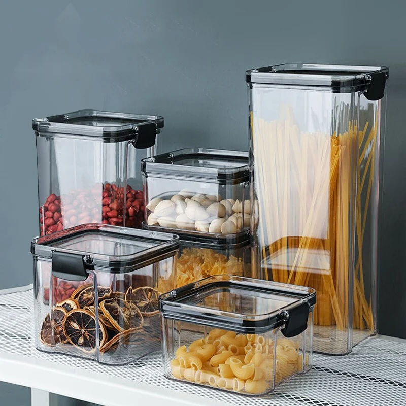 

Kitchen Organizer Food Container Storage Box Food preservation box Fridge Storage Breadbasket Pantry Organizer Kitchen Supplies