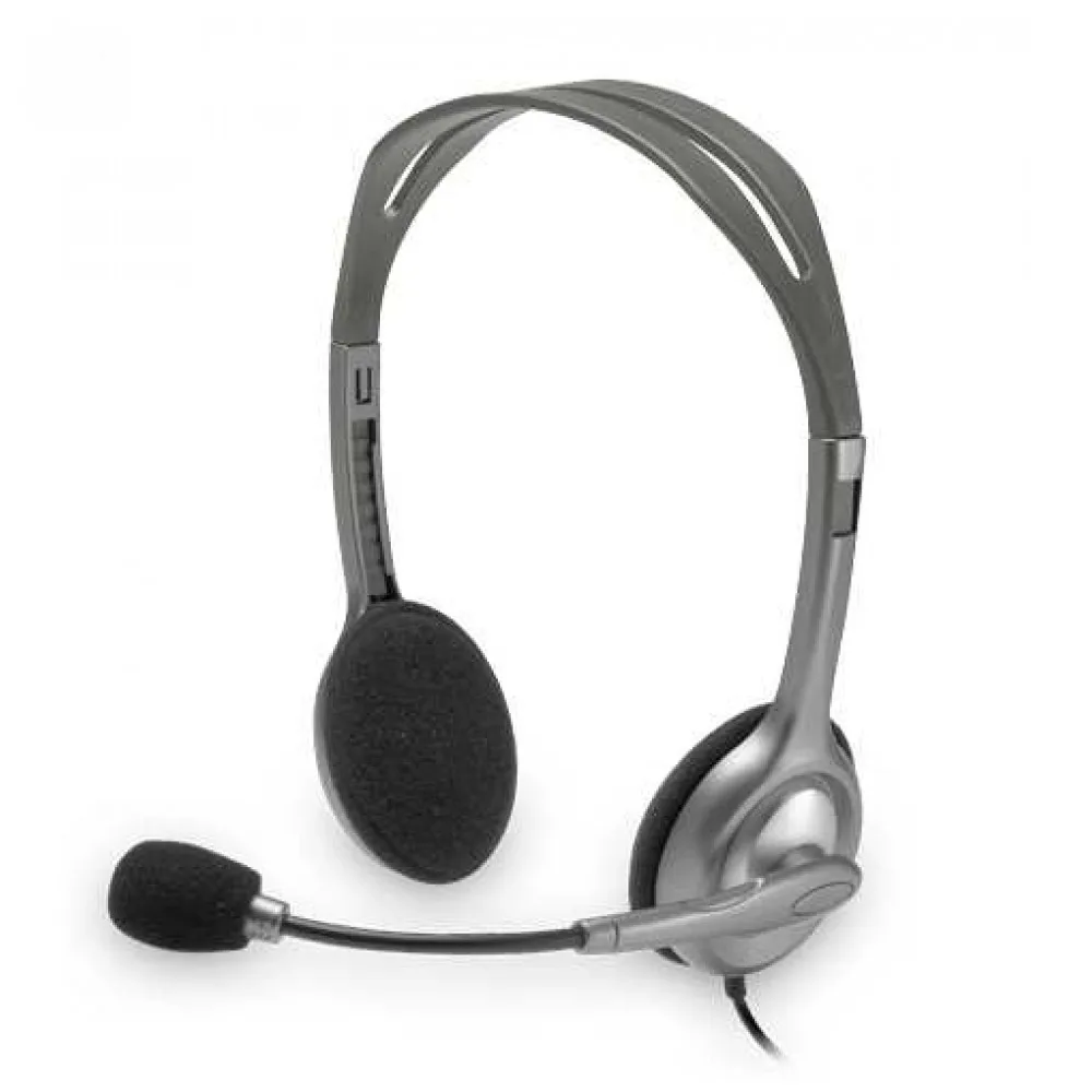 Гарнитура Logitech H110 (2 x 3.5мм кабель 1.8м)|Наушники и гарнитуры| |