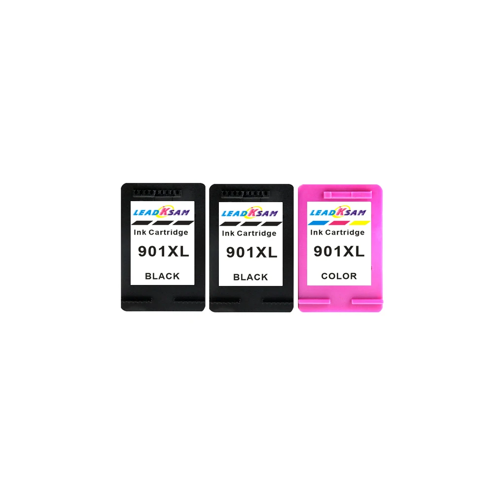 Чернильный картридж LEADKSAM 901XL совместимый с картриджем hp 901 xl hp901 для принтера Officejet