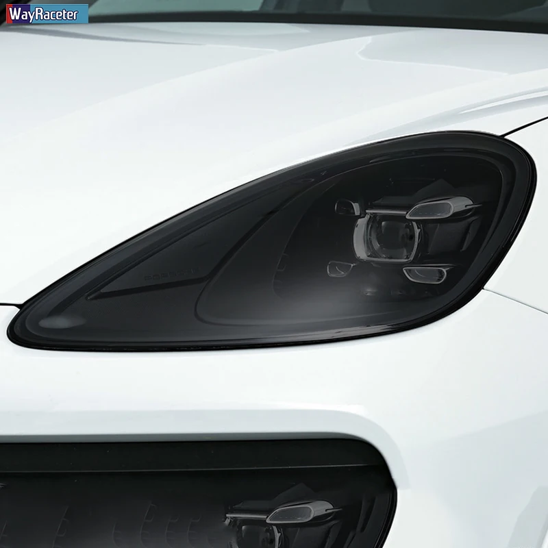 Car Headlight Protective Film Taillight Transparent Black TPU Sticker For Porsche Cayenne 2019 2020 2011-Present 958 Accessories Car Headlight Protective Film Taillight Transparent Black TPU Sticker For Porsche Cayenne 2019 2020 2011-Present 958 Accessories