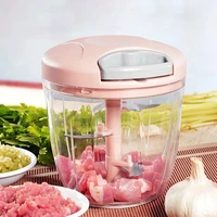 multifunctional vegetable cutter manual ginger garlic crusher chopper for meat fruit vegetable cutter kitchen accessories