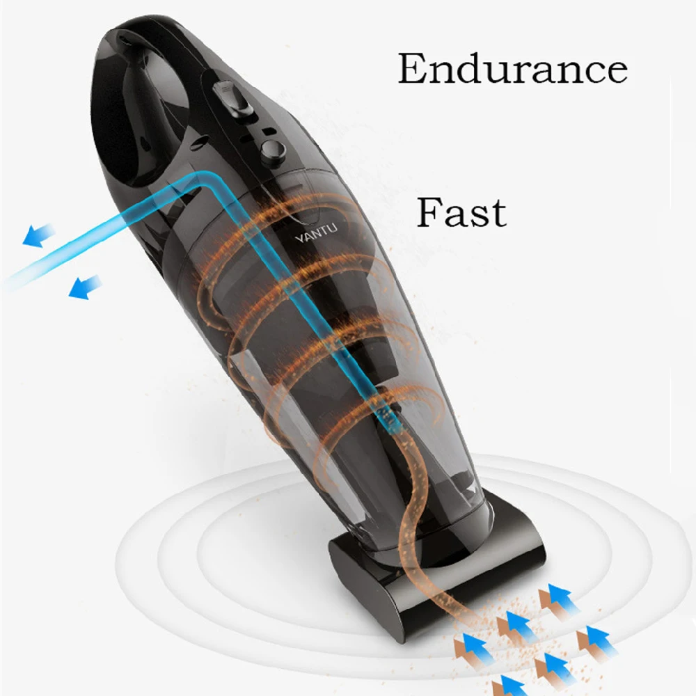 Автомобильный пылесос электрическая головка щетки Высокая мощность сухой и