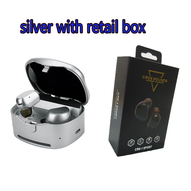 S With retail box Bluetooth наушники TWS наушники беспроводные наушники bluetooth гарнитура fone de ouvido sem fio audifonos para celular наушники - Цвет: S With retail box