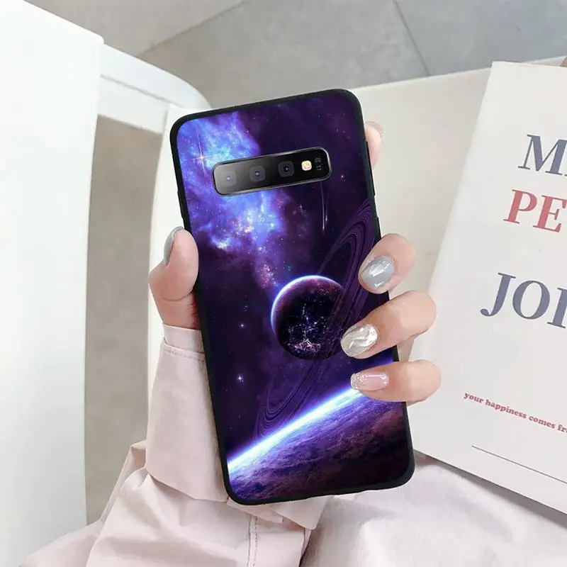 

Aesthetic gradient mysterious universe planet Phone Case For Samsung S6 S7 edge S8 S9 S10 e plus A10 A50 A70 note8 J7 2017