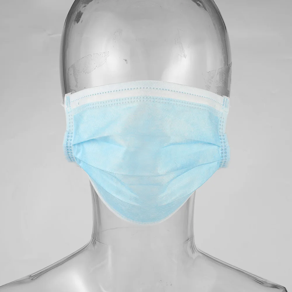 10/50 упаковок одноразовая маска для лица рта промышленная Анти пыль 3 слоя