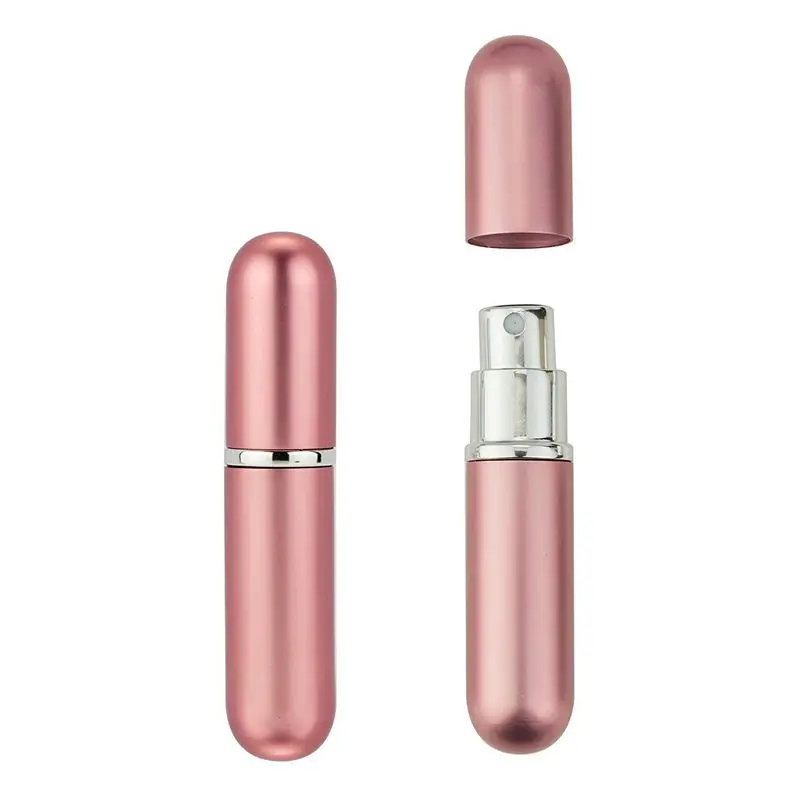 Perfume Atomizer Bottles Refillable Travel Size Set Of 3 Stylish Colours Black Pink and Silver Anti Spill Fun | Красота и здоровье