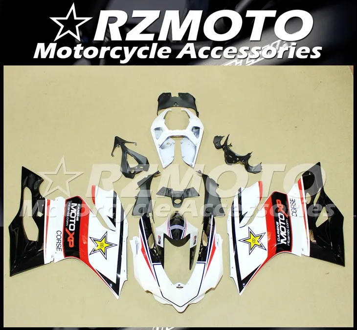 

Injection Mold New ABS Whole Fairings Kits For Ducati 899 1199 Panigale 2012 2013 2014 12 13 14 Bodywork set Moto