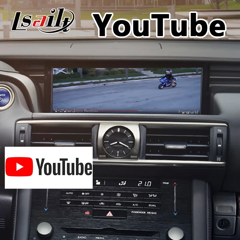 Lsailt Android 7,1 Автомобильный мультимедийный видео интерфейс для Lexus IS300h- модель 10,25 дюймов маленький lvds кабель 300h