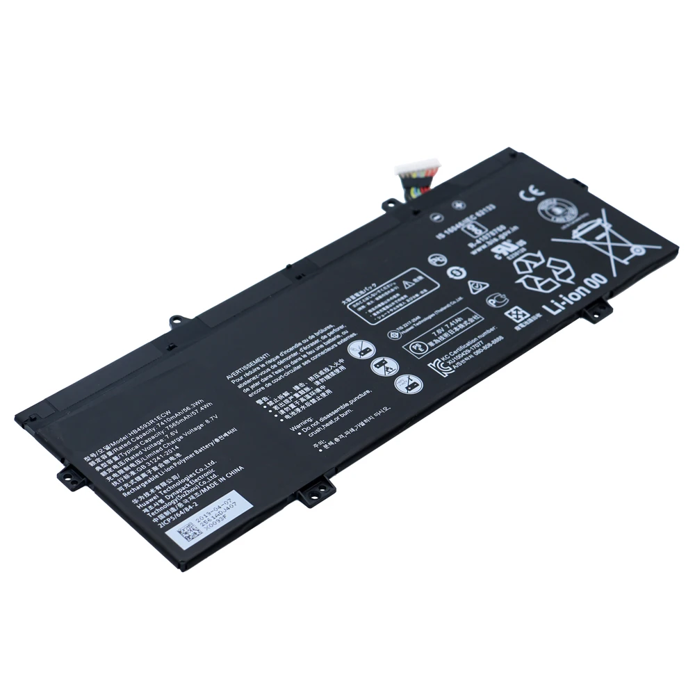 аккумулятор shuozb hb4593r1ecw для ноутбук