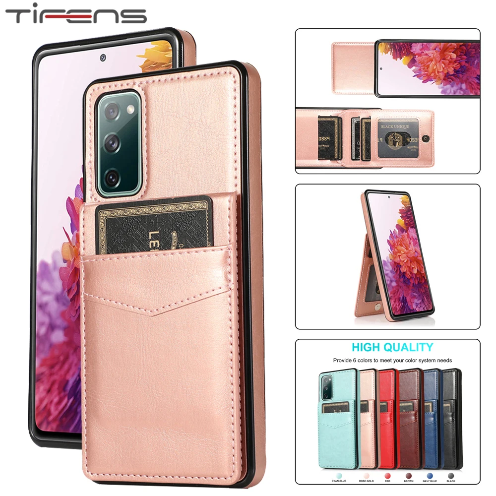 leather card case for samsung galaxy a51 a71 a52 a72 a12 a42 a32 a22 a82 a21s a50 a70 a20 a30 s a10e a40 a90 5g flip phone cover free global shipping