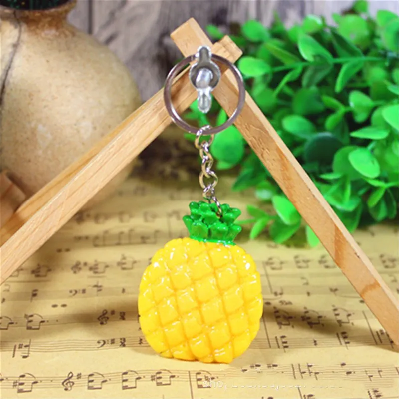 Рождественский подарок 1 шт Мини милый фруктовый брелок имитация фруктов сотовый