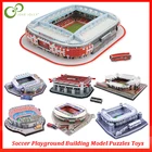 DIY 3D Головоломка мир футбольный стадион Европейская футбольная площадка сборная Строительная модель головоломка игрушки для детей GYH