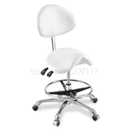 creative saddle hairdressing stool rotation sliding tattoo footstool adjustable ergonomic