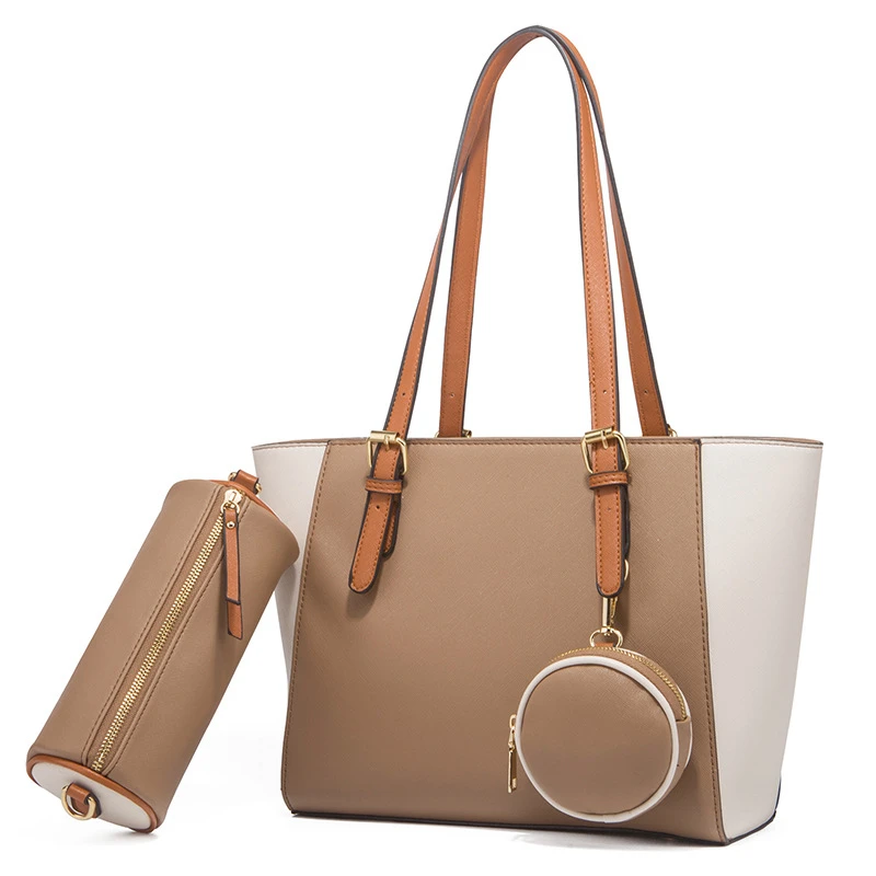 

New Fashion Brand Designer Women Handbags Female shoulder Bag Ladies Travel shopping Bags 3 Pieces Set Composite Bag Tote Bags