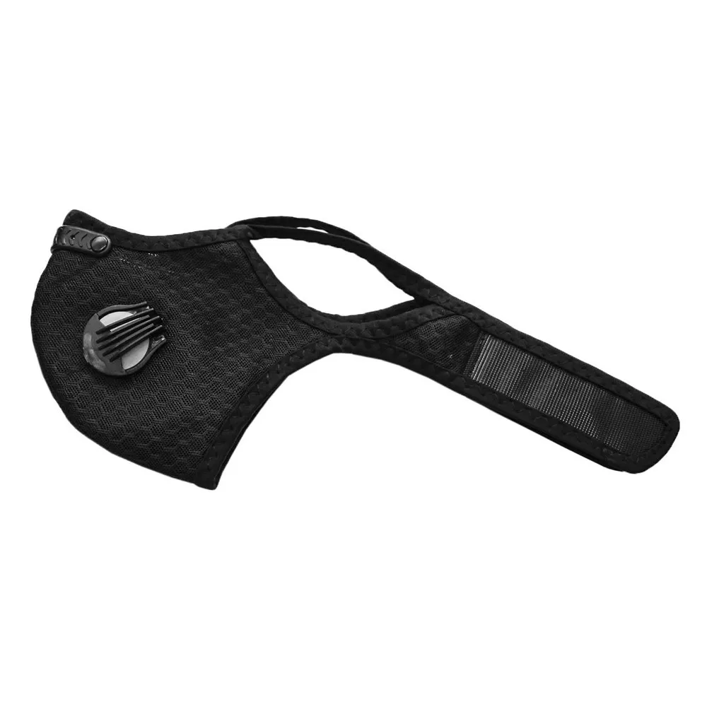 Велосипедная маска для лица с активированным углем спортивный полулицевой экран