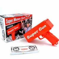 fidget outdoor indoor sports toys supergun money eletronic pet cash money gun 100pcs bills party game fashion gift pistol toys