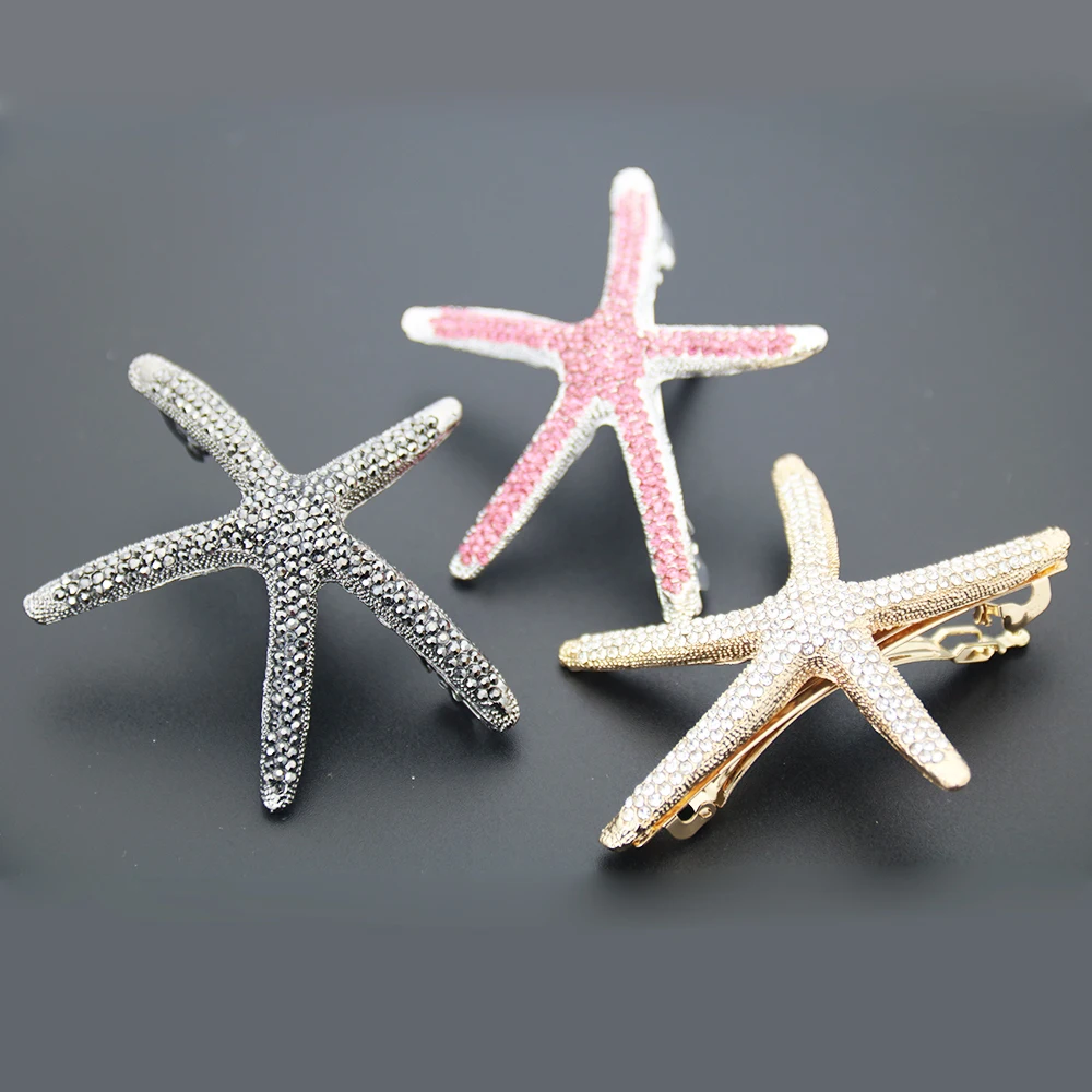 1Pcs Shining Alloy Women Hairpins With Crystal Shiny Rinestones Diamond Multi Pattern Bobby Pin Hairgrip Hair Accessories |