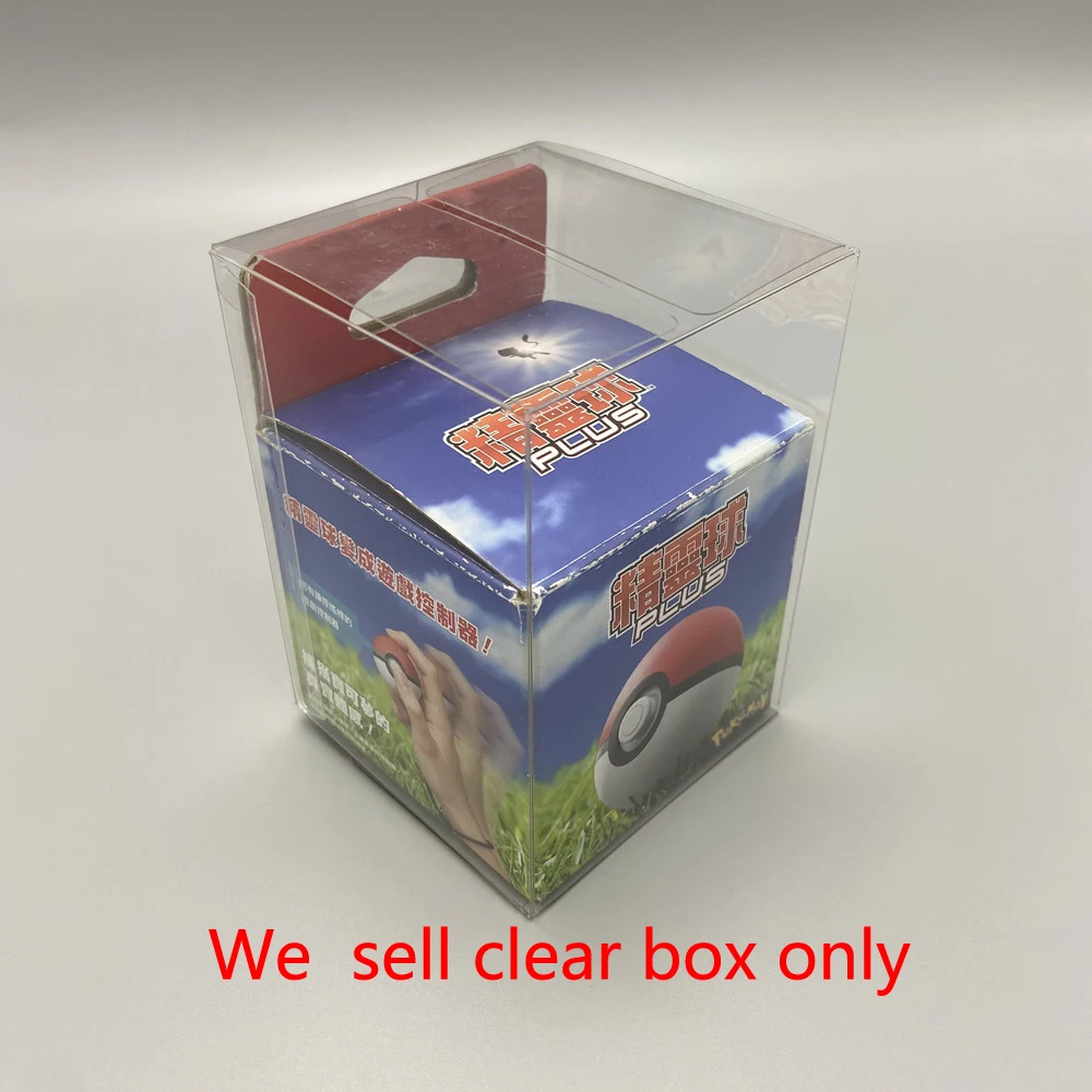 

50PCS transparent box For SWITCH Pokemon for Pokémon storage box collection display box transparent protective box