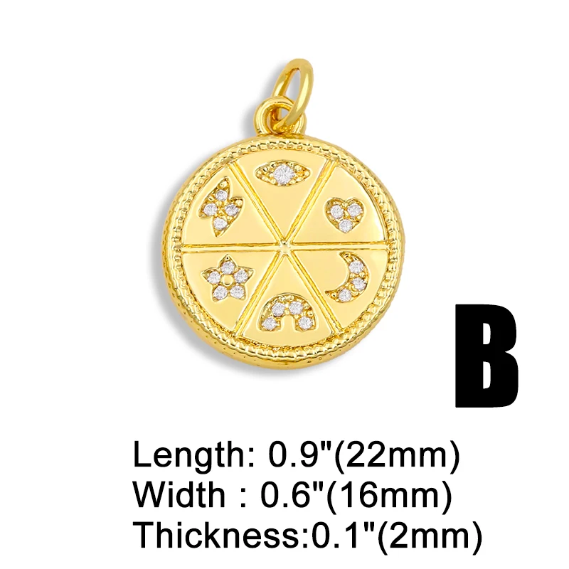 OCESRIO DIY радуга Маленькая Земля круглый кулон для женщин ювелирные изделия Луна