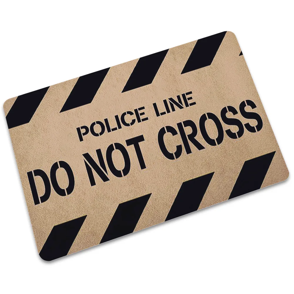 Индивидуальный нескользящий напольный коврик с надписью Придверные коврики